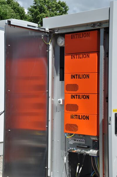 Die Brandschutzracks innerhalb der scaleblocs.