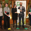 v.l.n.r.: Monika Auer (ÖGUT-Generalsekretärin), Henriette Spyra (BMK), Gabriele Eder, Christoph Auner (beide Rembrandtin Coatings GmbH) Andrea Reithmayer (ÖGUT-Präsidentin)