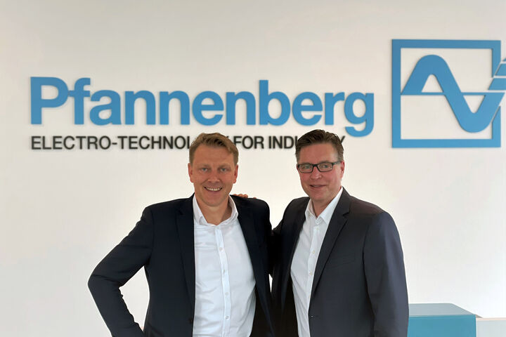 Jan Lautenschläger und Volker Hahn.
