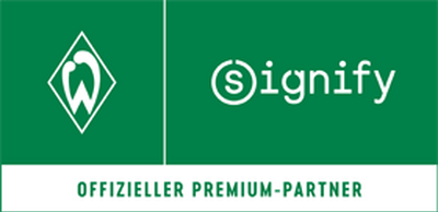 © Signify becomes premium partner in lighting for werder bremen mailingwork 1