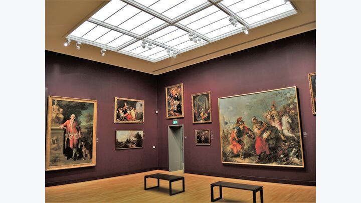 Museumsbeleuchtung in Kopenhagen
