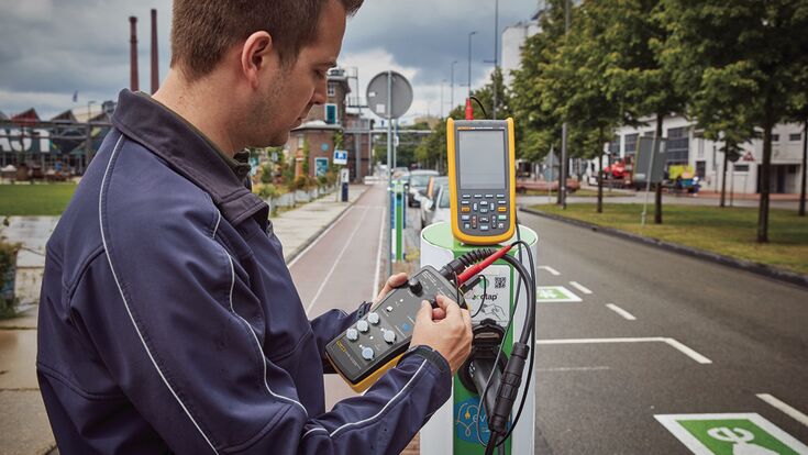 © Fluke Für die Zukunft der Elektromobilität und des autonomen Fahrens braucht es Messtechnik auf höchstem Niveau.