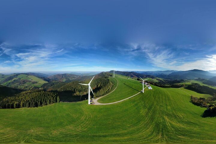 Der Windpark Laussa als Großerzeuger ermöglichte das zuletzt beschleunigte Wachstum der EEG Ennstal