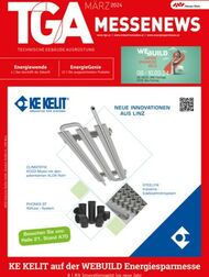 TGA Messenews: WEBUILD Energiesparmesse 2024 Cover