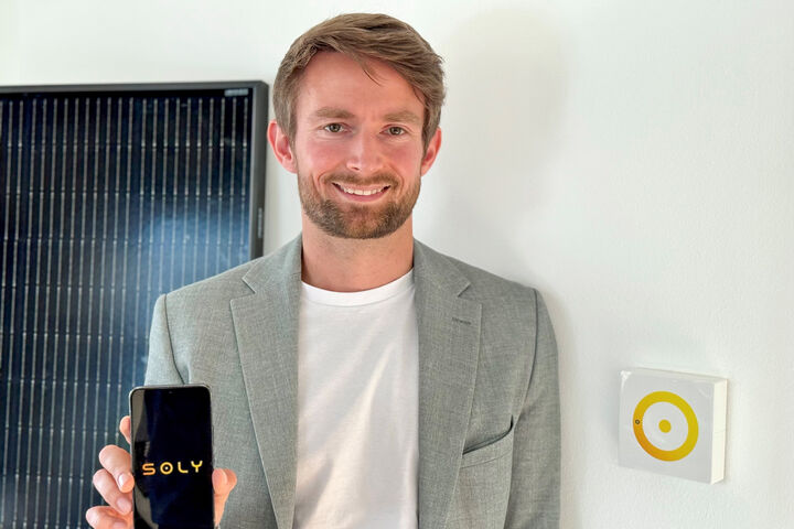 Christian Strobl (33), neuer Country Manager von Soly in Österreich.