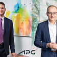 Marcus Karger, Finanzvorstand APG (links) und Gerhard Christiner, technischer Vorstand APG (rechts)