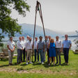 Die Teilnehmenden des Runden Tisches: Alexander Wolf, Sauter, Gerhard Baumgartner, Rupert Pfaffeneder und Rolf Schulte, Eplan, Christian Hofer, EliteBuildingArchiTec, Tino Happach, Hoval, Ridvan Demirkir, Bösch, Roland Fuchs, Hoval, Alexander Hehenberger, Evon, Journalistin Luzia Haunschmidt, Martin Berger und Stephan Müller-Gerwers, Eplan (v.l.n.r.)