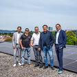 Das Projekt-Team: Hermann Reisenbauer, Reisenbauer Solutions, David Bonstingl, B&B Elektro- und Steuerungstechnik, Martin Höbarth und Gernot Zerza, beide Phoenix Contact, sowie Burkhard Neuper, Neuper Solar (v.l.n.r.)