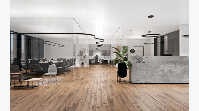 Moderne LED-Installationen verbessern die Arbeitsbedingungen der Mitarbeitenden.