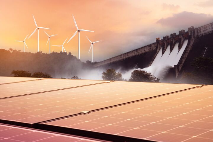 wind turbines, solar panel, solar power station, dam, damping, sun, solar, wind, waterfall, sustainable, alternative energy, sustainability development, solar energy, windmill, business, environment, electric, electricity, engineering, environmental, green energy, hydro, hydroelectric, innovation, irrigation, power supply, renewable, system, technology, alternative, energy, sky, background, clean, construction, ecological, ecology, future, generator, green technology, industry, nature, photovoltaic, power, rain, reservoir, station, turbine, water