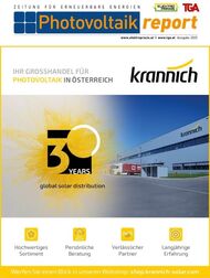 Photovoltaik Report 2025 Cover