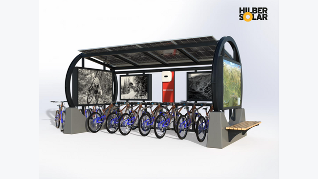 Hilber Solar Bikeport