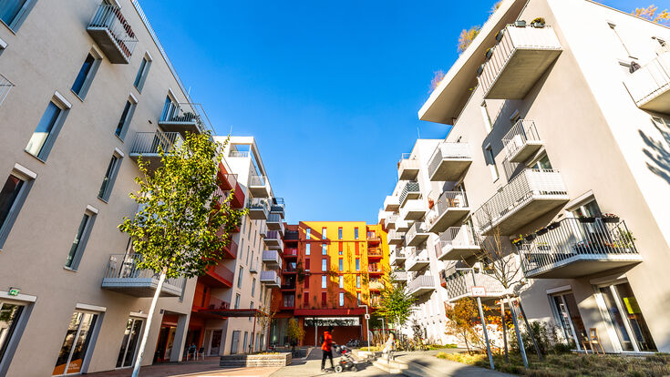 Ein nachhaltiges Vorzeigeprojekt im gemeinnützigen Wohnbau: die Wiental-Terrassen.