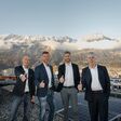 Wollen hoch hinaus mit dem Unternehmen: die Rowa­-Moser-­Manager Markus Mühlsteiger, Martin Kowar, Daniel Hochschwarzer und Stefan Moser (v.l.n.r.)