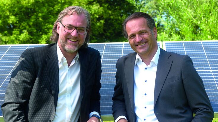 Das Enercheck Gründungs-Team: Thomas Offner, Offner.tech (links) und Klemens Neubauer, RWA (rechts)