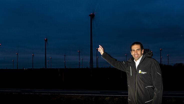 Burgenland Energie dreht erstem Windpark in Österreich dauerhaft die Blinklichter ab
