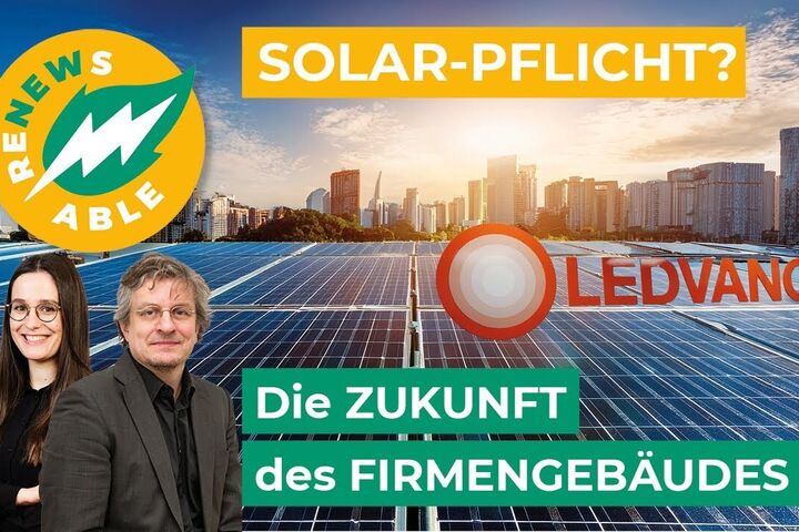 reNEWSable PV auf Nichtwohngebäuden