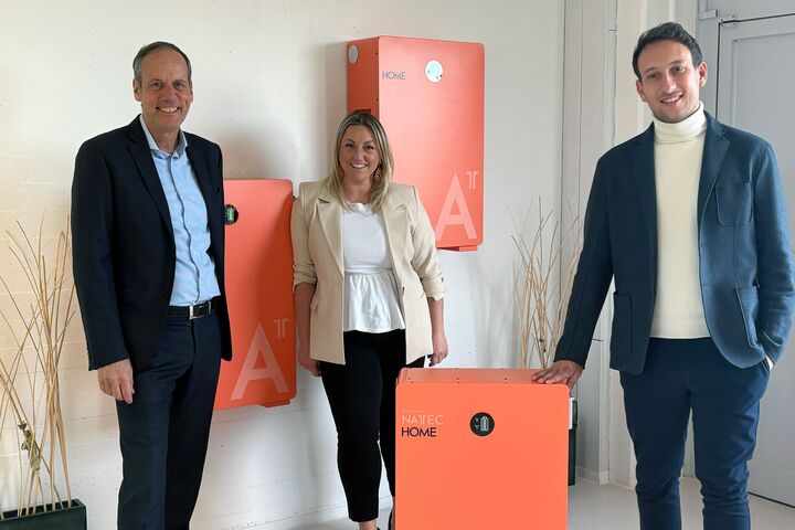 Das Accupower-Führungsteam: CEO Moritz Minarik, COO Bettina Haberler und CSO Manfred Zettl (v.l.n.r.)