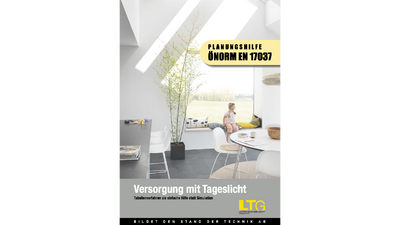 Die Lichttechnische Gesellschaft bietet eine Planungshilfe zur Tageslichtversorgung gemäß ÖNORM EN 170.