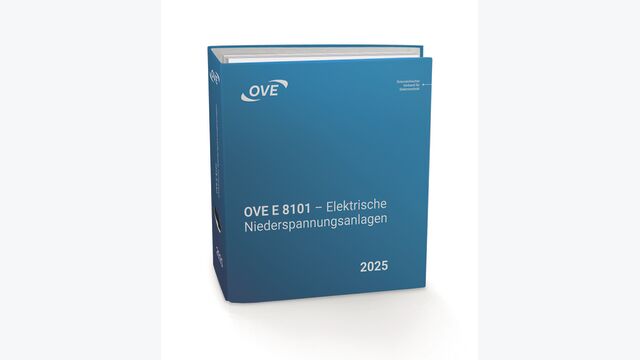 Neu aufgelegt wurde die Bibel der Elektrotechnik: die OVE E 8101.
